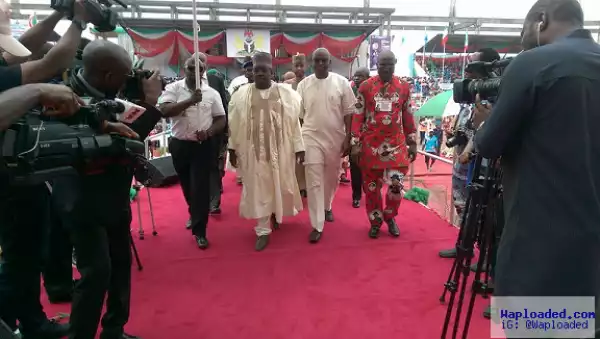 Photos: Gov. Fayose And Ali Modu Sheriff Pictured At Wike
